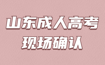 2024年山東成人高考哪些考生需要進行現場資格審核?